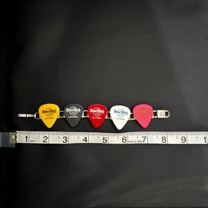 Bracelet, with Vintage Hard Rock Hotel picks